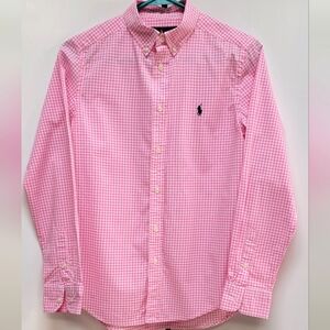 RALPH LAUREN girl's button-down shirt, Size 14-16